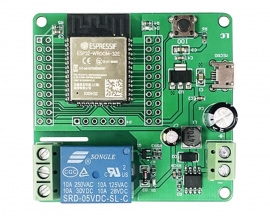 DC 5-60V ESP32 Single Channel Wireless WIFI Relay Module ESP32-WROOM Development Board